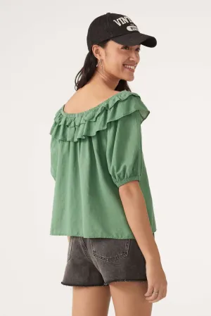 Bash Paris Tarek Top in Green