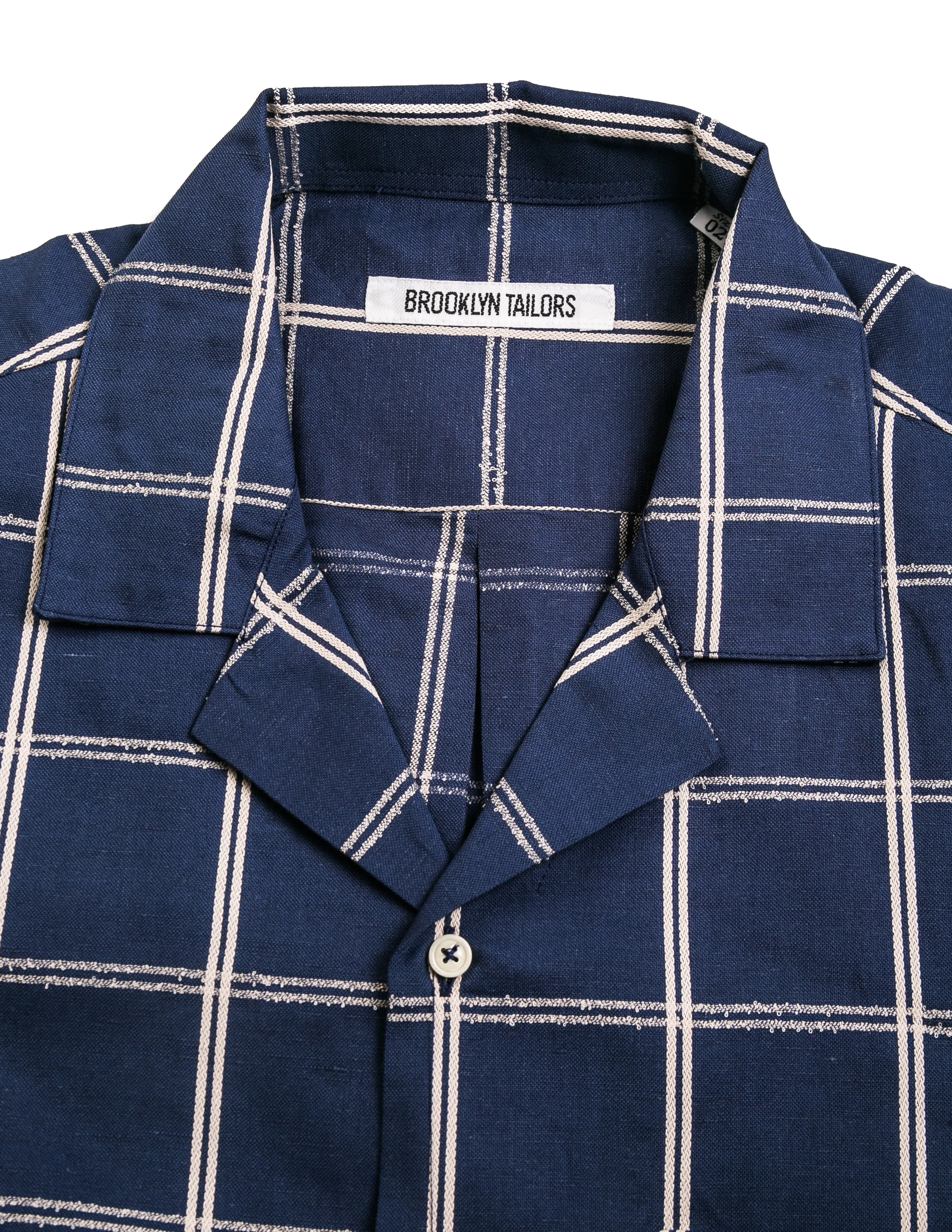 FINAL SALE: BKT18 Camp Shirt in Blue Windowpane