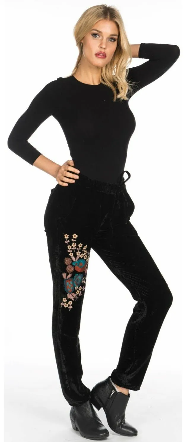 Haruko Velvet Nero Pants