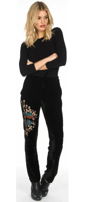 Haruko Velvet Nero Pants