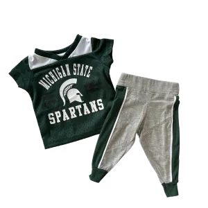 Little Spartan Game Day Outfit