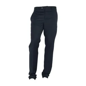 Made in Italy Elegant Black Italian Designer Trousers