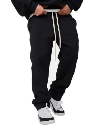 Men'S Roomy Stylish Joggers In A Single Color