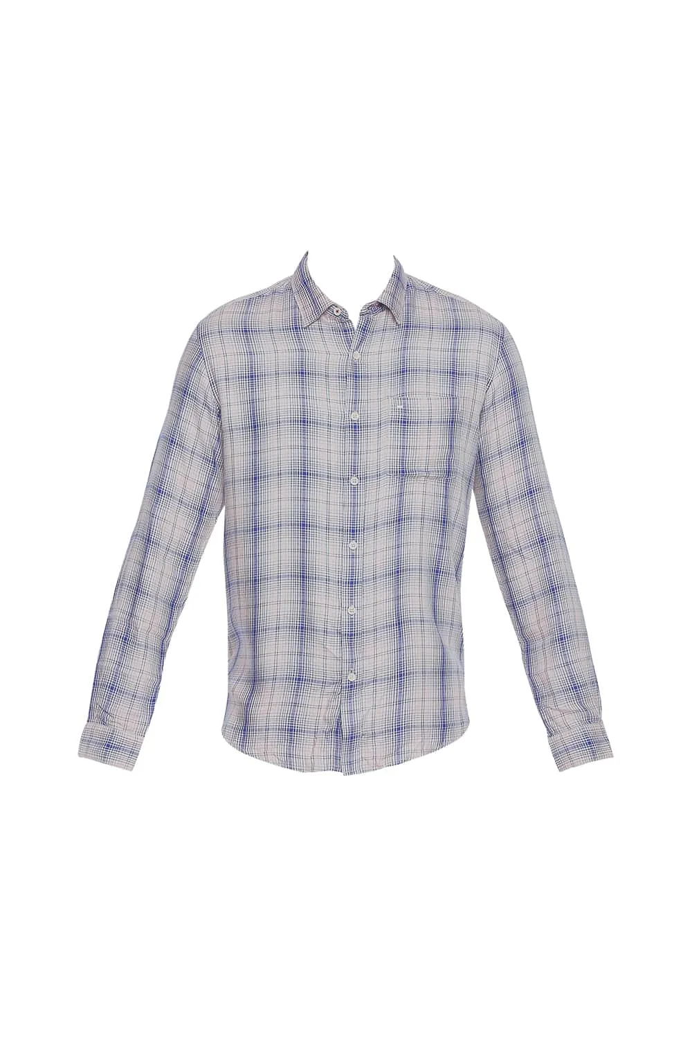 Slim Fit Modal Checks Shirt