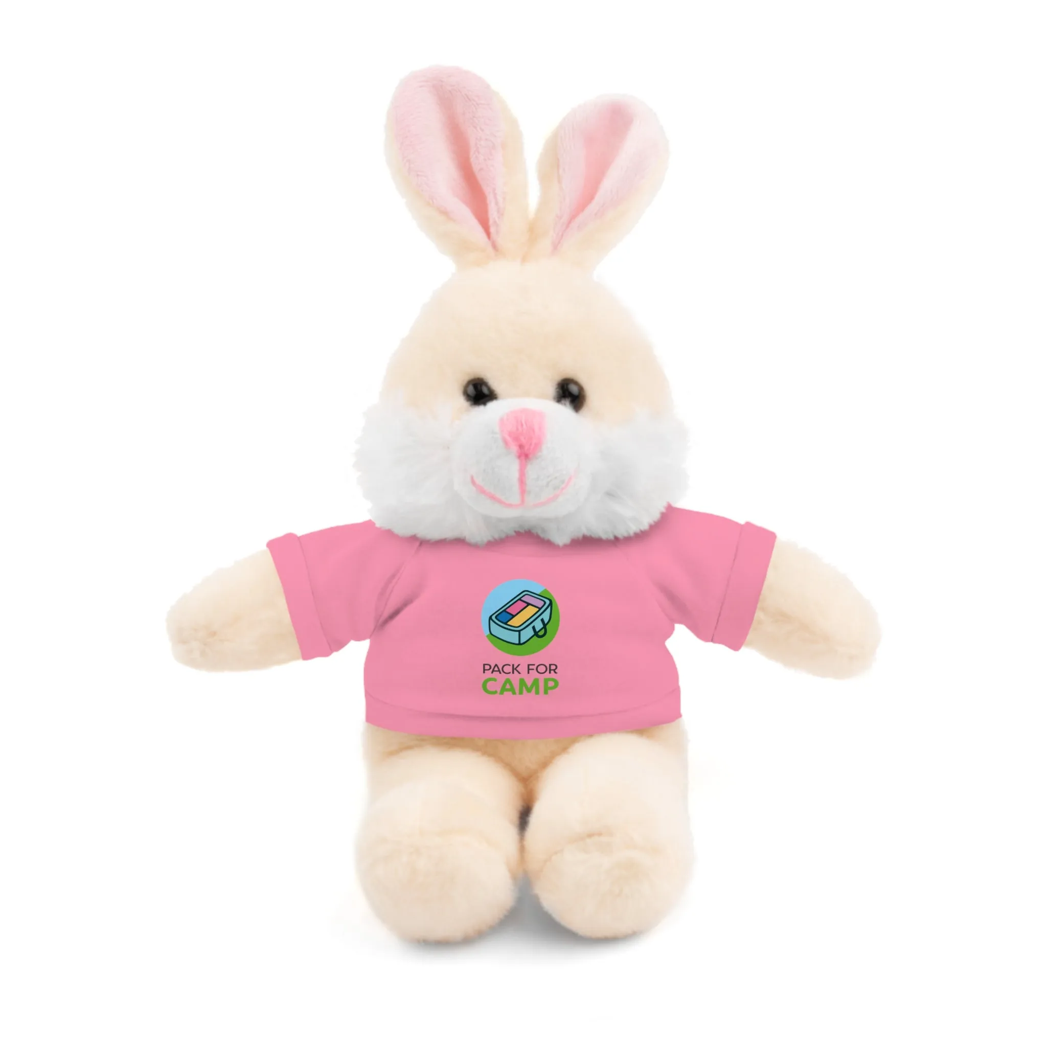 Stuffed Bunny with Logo Tee