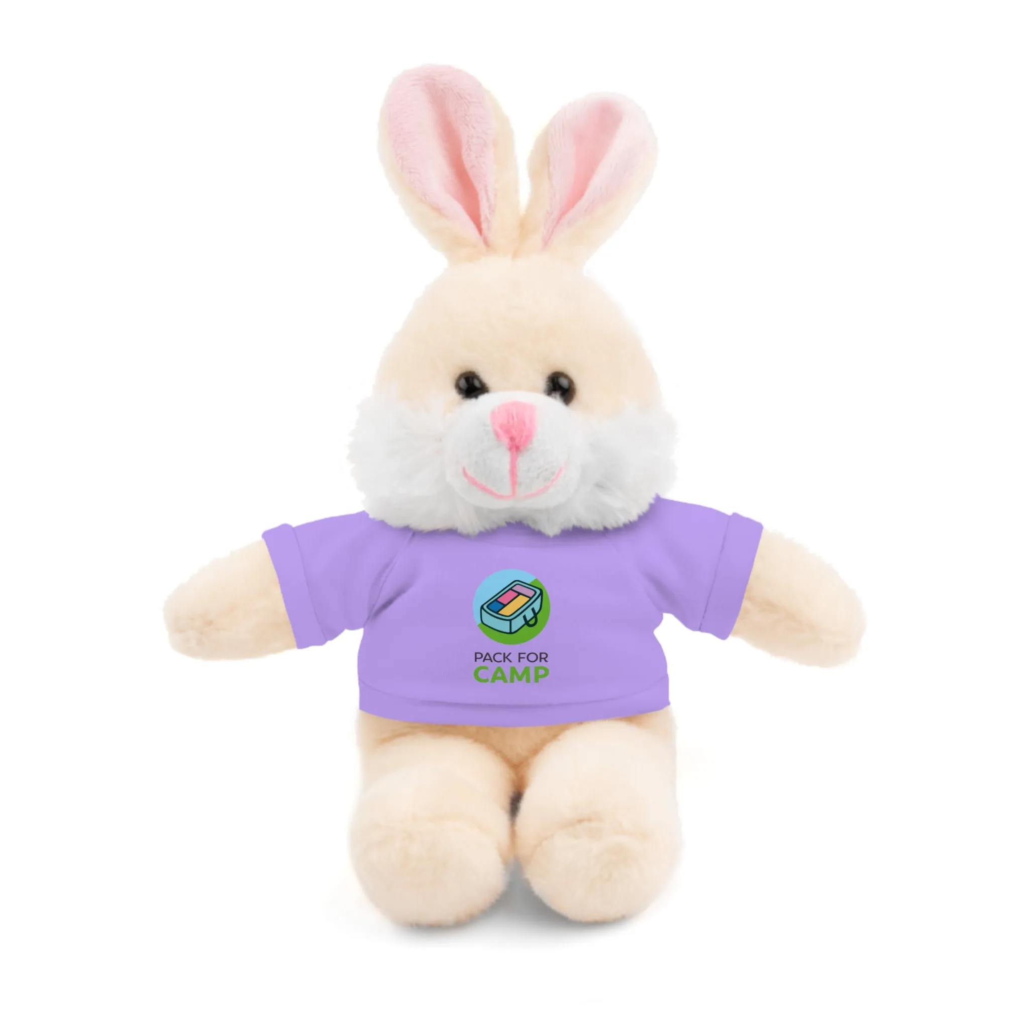 Stuffed Bunny with Logo Tee