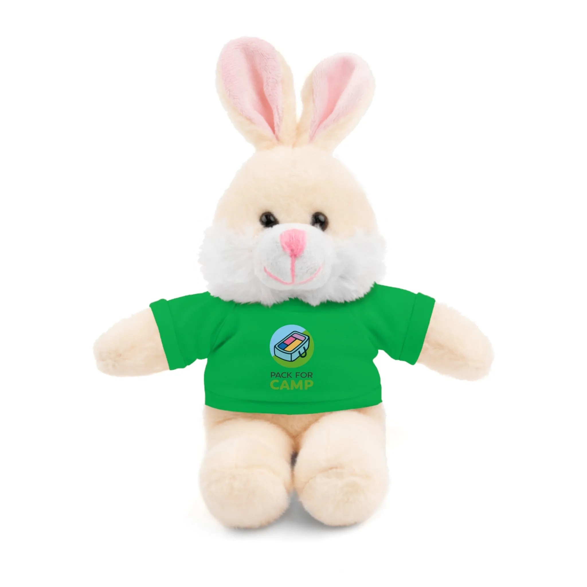 Stuffed Bunny with Logo Tee