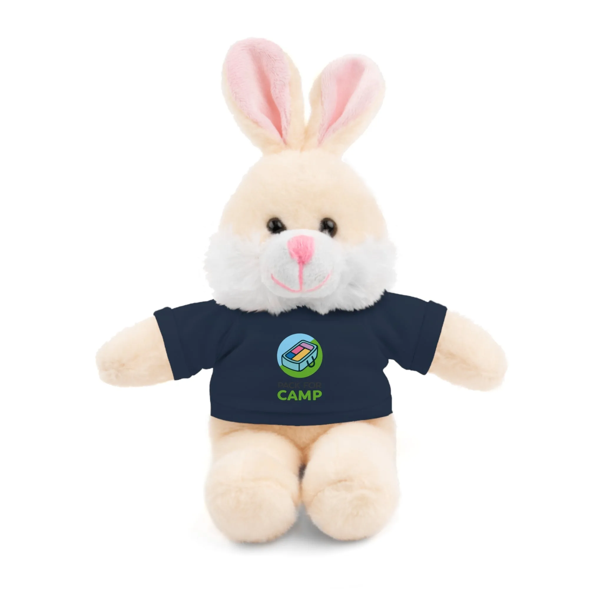 Stuffed Bunny with Logo Tee