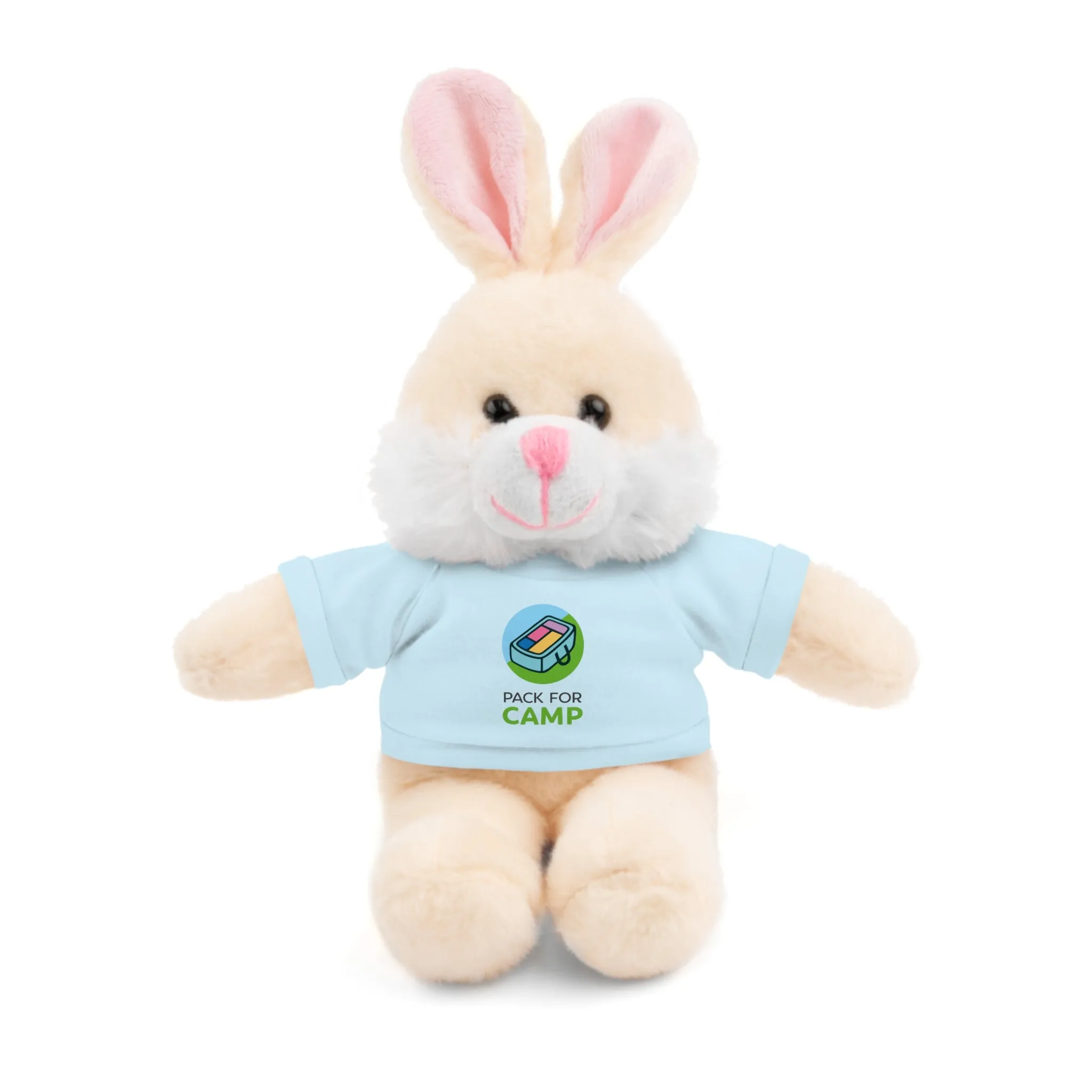 Stuffed Bunny with Logo Tee