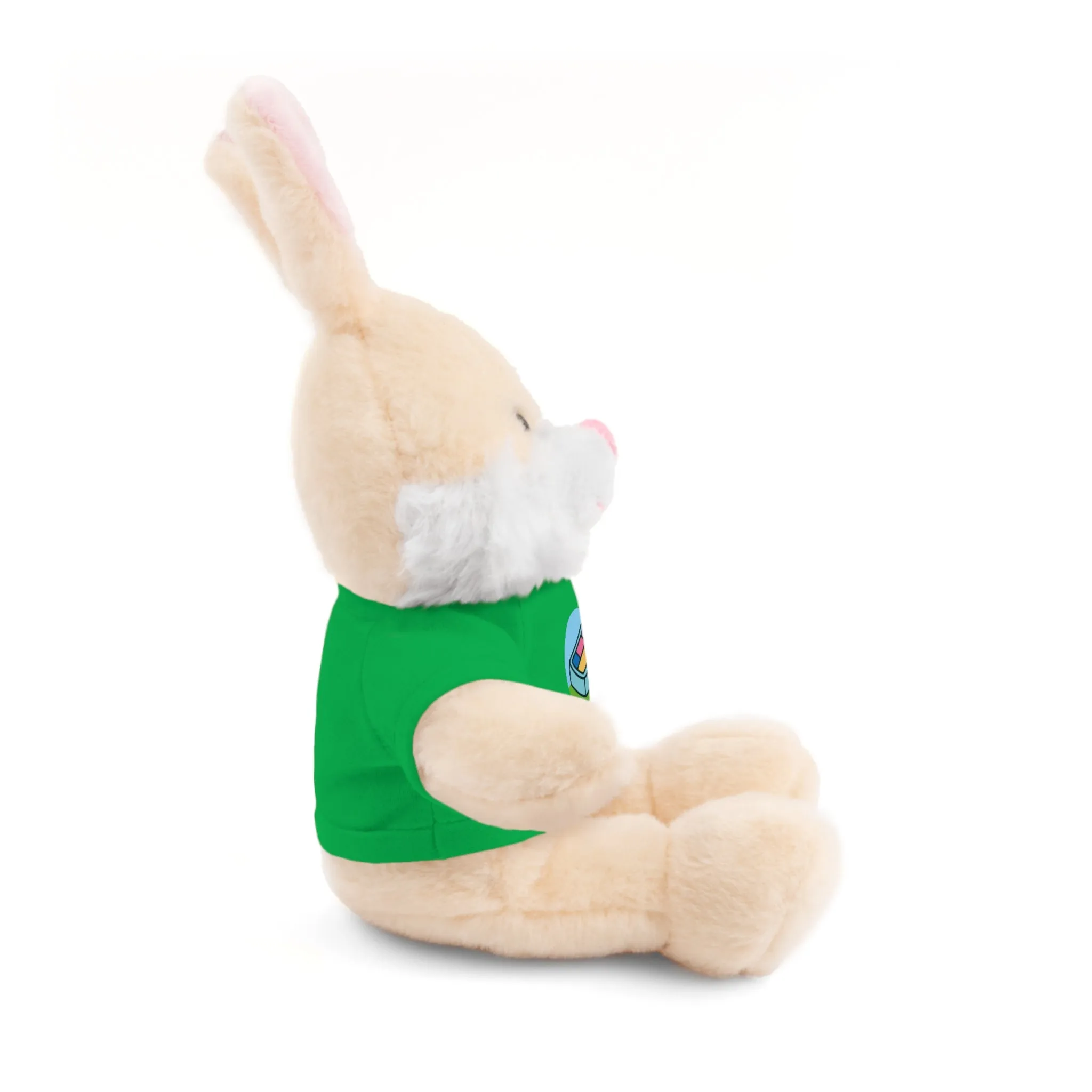 Stuffed Bunny with Logo Tee