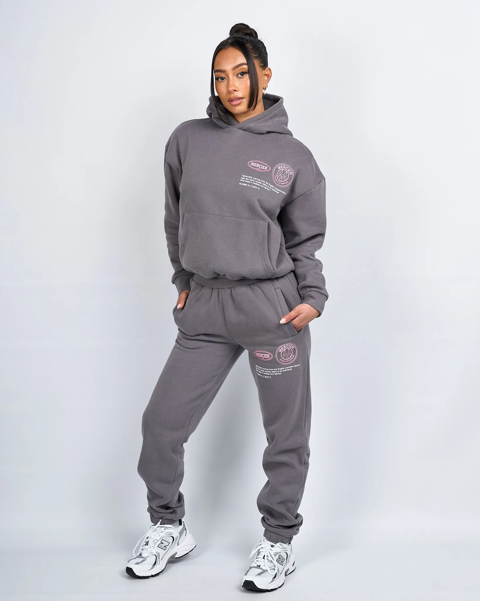 Womens Charcoal Caruso Joggers