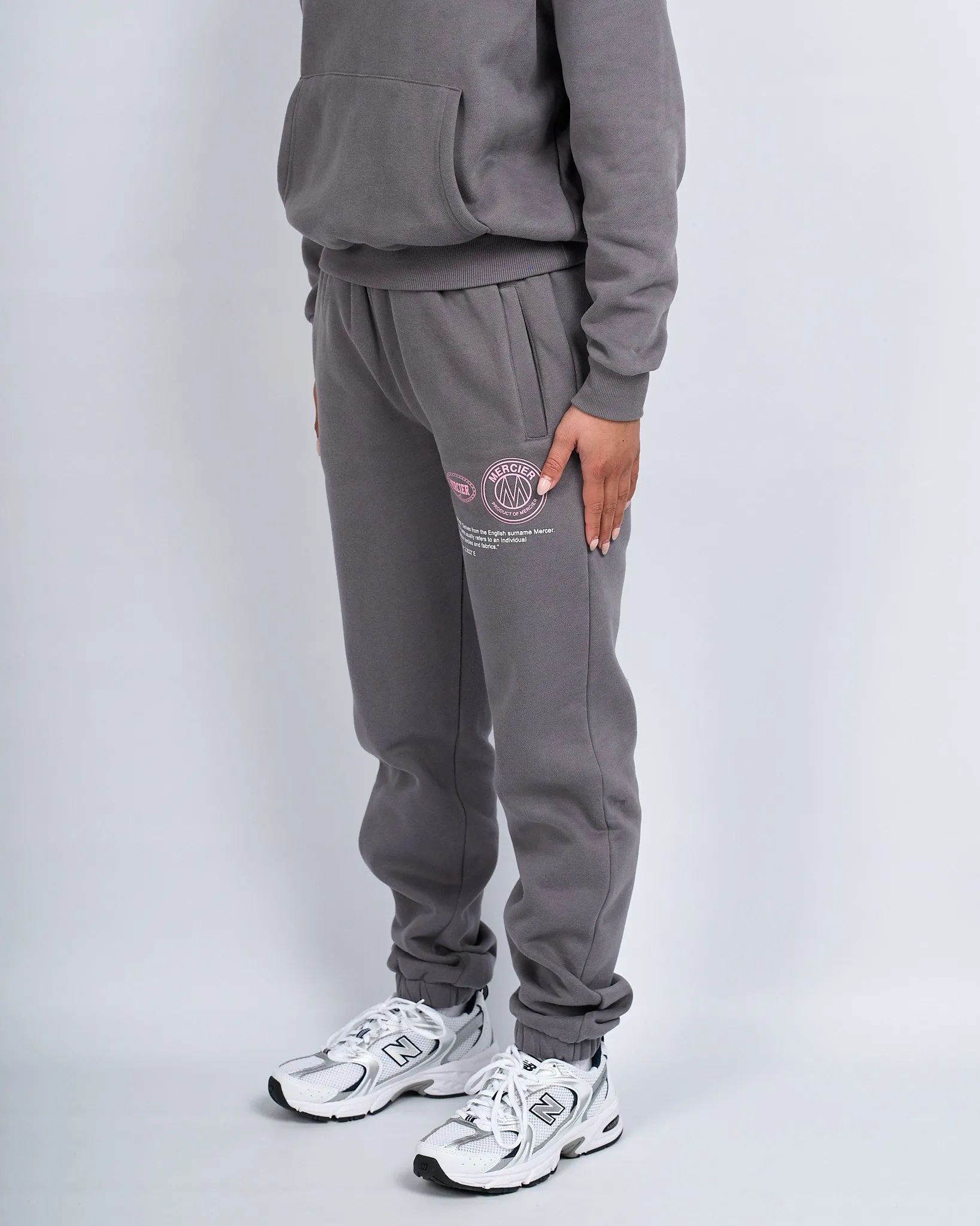 Womens Charcoal Caruso Joggers